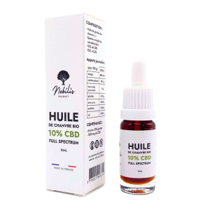 Huile CBD 10% Full Spectrum - Nobilis