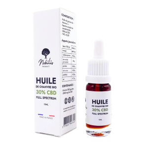 Achat Huile CBD 30% Full Spectrum - Nobilis